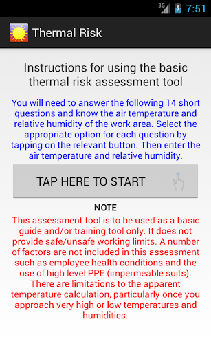 Thermal Risk