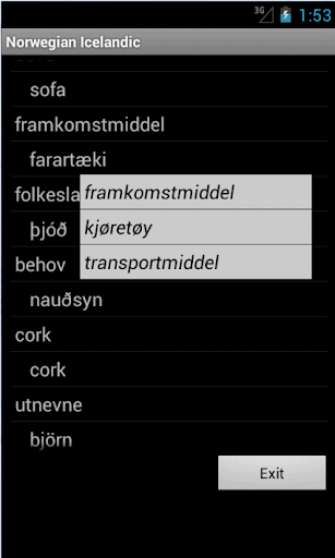 【免費書籍App】Norwegian Icelandic Dictionary-APP點子