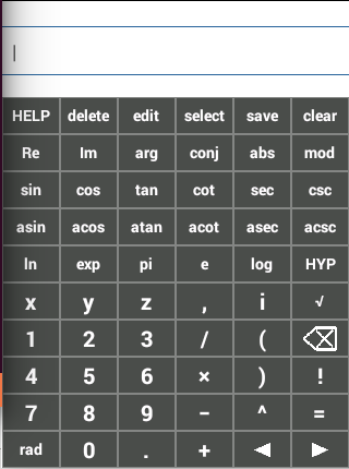 Complex Number Calculator