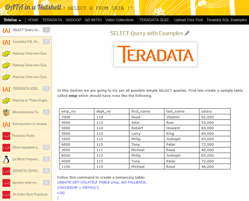 Teradata Khan