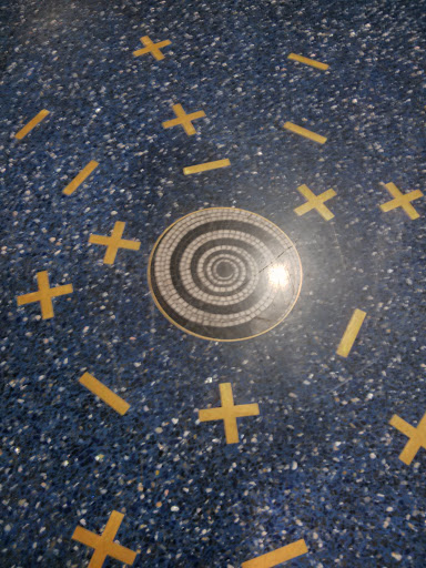 Spiral Mosaic at Start of MCI Floor Art