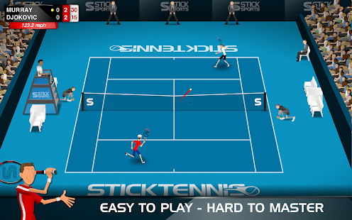   Stick Tennis- screenshot thumbnail   