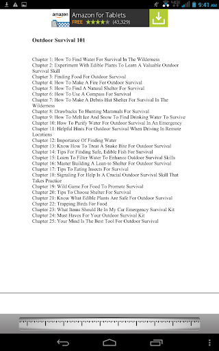 免費下載書籍APP|Outdoor Survival 101 app開箱文|APP開箱王