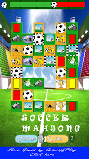 Soccer Mahjong Game for kids Screenshots 3