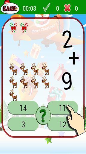 【免費教育App】Santa Claus Math game-APP點子