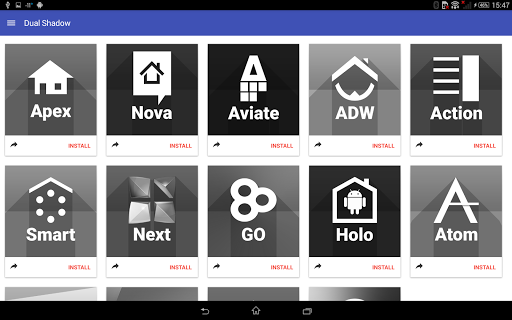 【免費個人化App】Dual Shadow - Icon Pack-APP點子