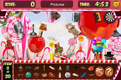 Hidden Objects World of Candy - Seek & Find Games poster 4