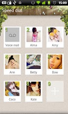 GO Contacts Spring Theme