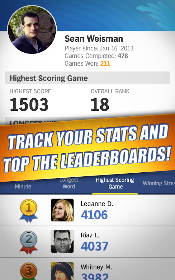 Scramble With Friends - screenshot