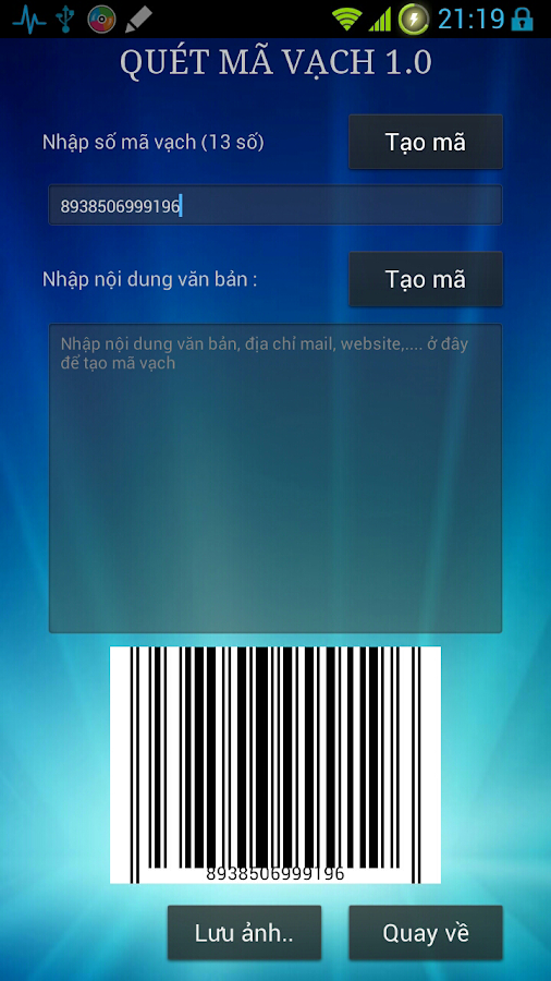 cach quet barcode bằng note 3