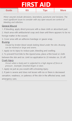 【免費健康App】First Aid Prep Guide-APP點子