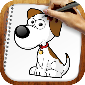 画出狗和小狗 家庭片 App LOGO-APP開箱王