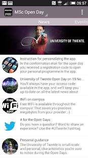 University of Twente Open Days Screenshots 1
