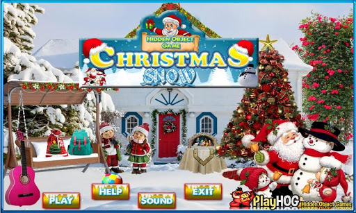 Christmas Snow Hidden Objects