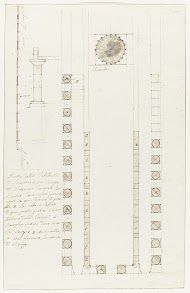 Plattegrond van Minerva tempel te Syracuse