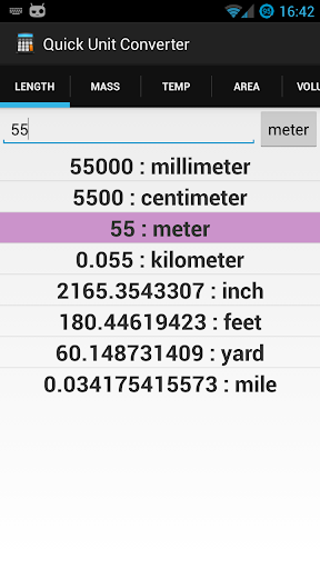 Quick Unit Converter