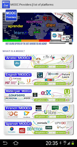 Mooc Providers