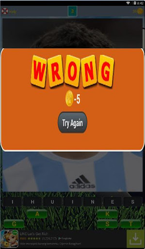 【免費拼字App】Argentine Futball Quiz-APP點子