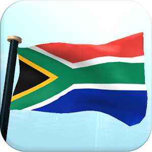 South Africa Flag 3D Wallpaper