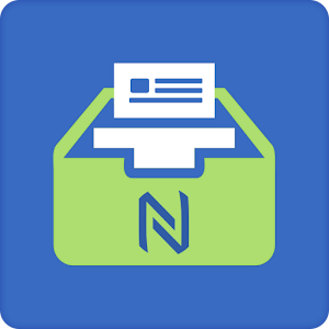 nfc card time tracker machine logo