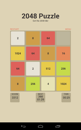 Fun and challenging 2048