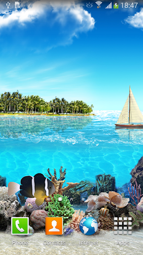 Tropical Ocean Live Wallpaper