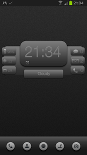 How to install All-in-one UCCW skin dark grey 1.1 unlimited apk for laptop
