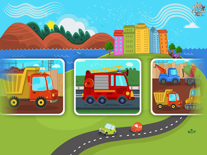 download Cars & Trucks Puzzle for Kids free