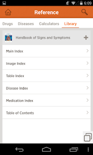 Handbook of Signs and Symptoms Screenshots 1