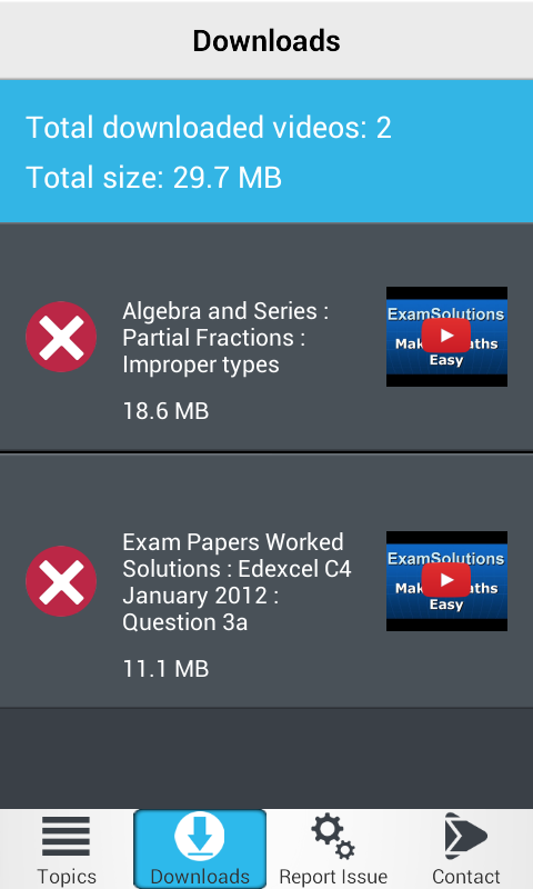 Edexcel C4 Screen 3
