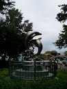 鼓浪屿 海豚雕塑