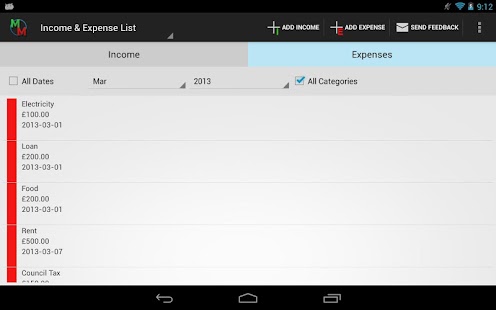 Money Management - screenshot thumbnail