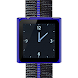 Blue Nano Wrist Watch Clock