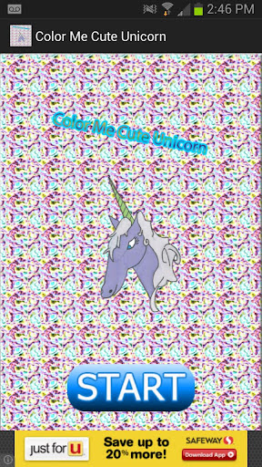 Color Me Cute Unicorn