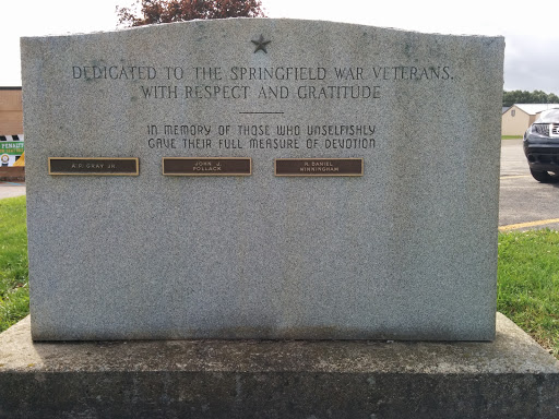 Springfield War Veterans Memorial