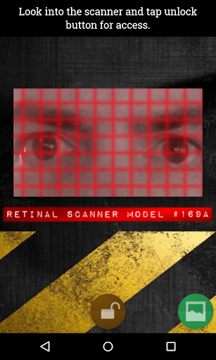 Retinal Scanner Lock Prank