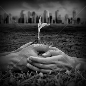 belong to our grand-grand child by Iwul Maulana - Digital Art Abstract