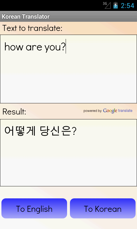 Korean English Translator - Android Apps on Google Play