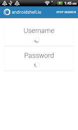 Web Terminal For Android poster 1