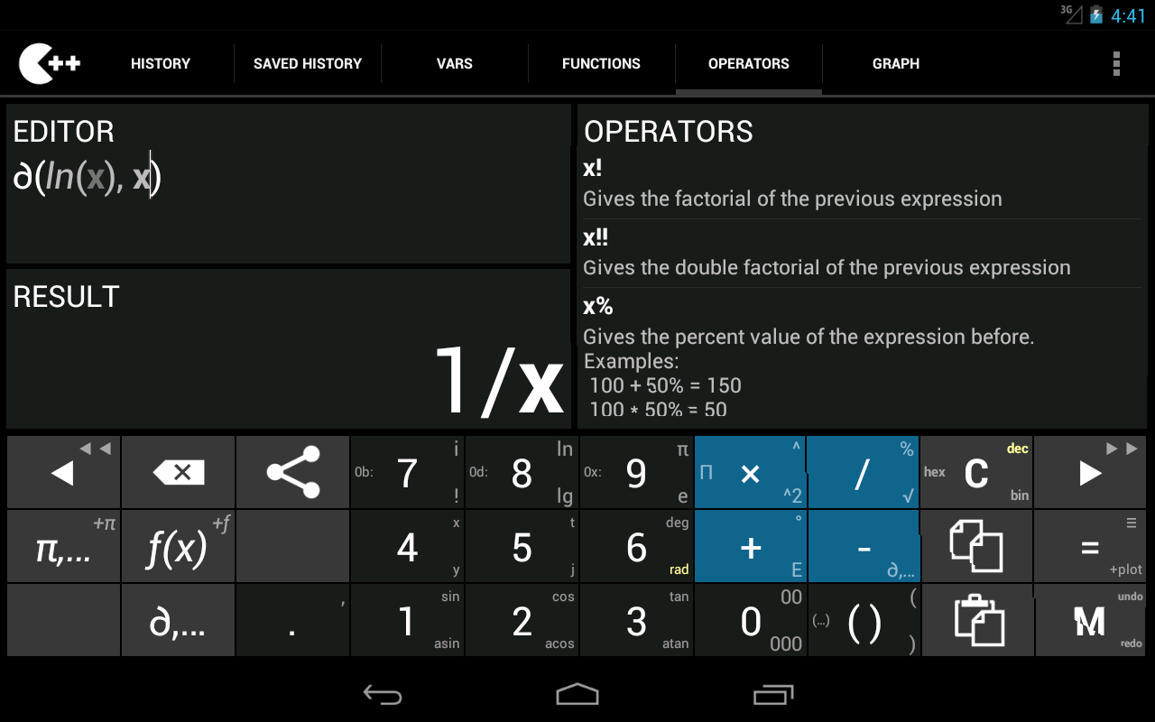 Calculator++ Android