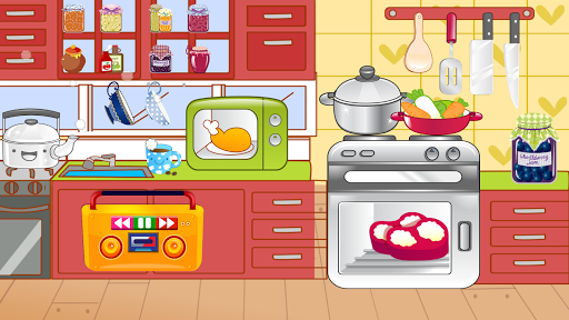 Kids Kitchen Free Cooking Game