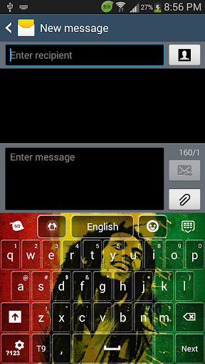 Reggae Rasta Keyboard