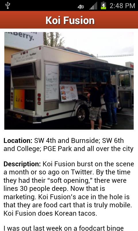 Food Carts Portland Screen 1