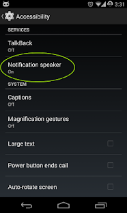 Notification Speaker Screenshots 0