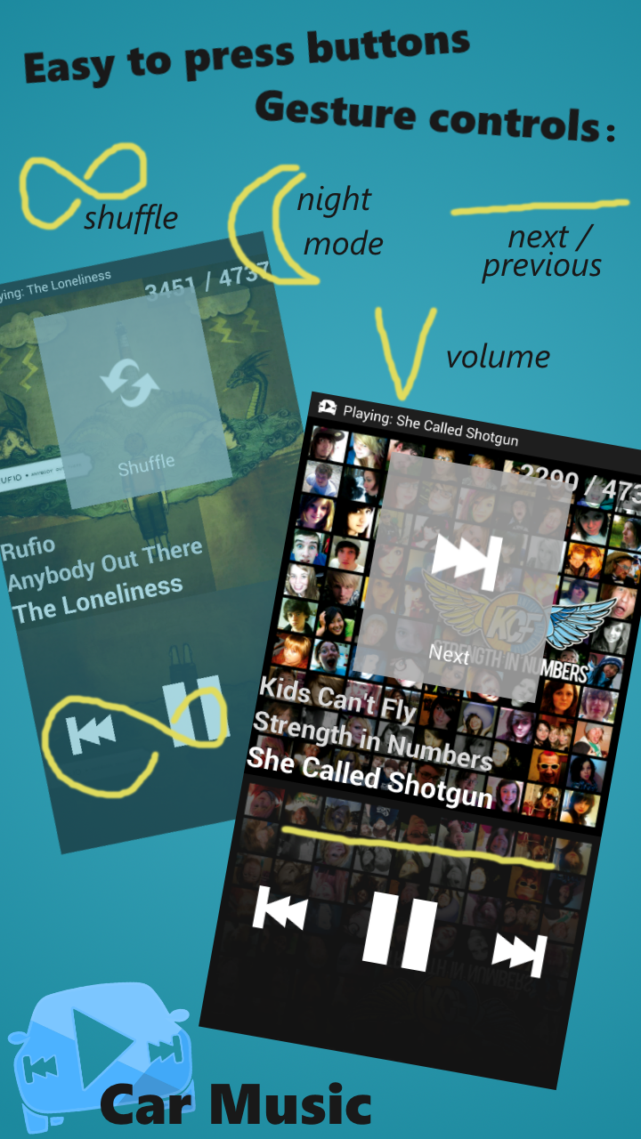 Car Music Screen 2