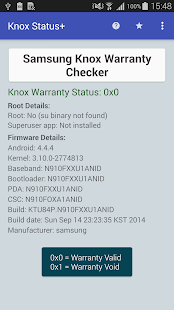 KNOX Status+ RootCheck Samsung Screenshots 2