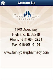 Family Care Pharmacy poster 1