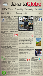 Lastest Newspaper 2 Theme ssLauncher APK for PC