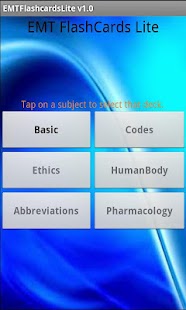 How to install EMT Flashcards Lite 1.0 unlimited apk for pc
