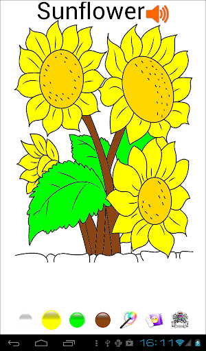 Coloring Flower Pages